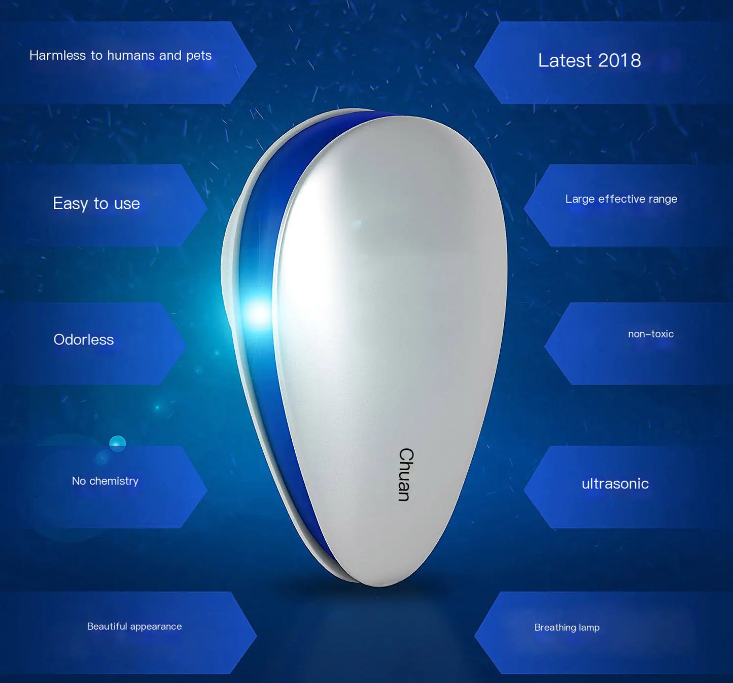 Pest Repeller for Roaches, Mice, and Mosquitoes