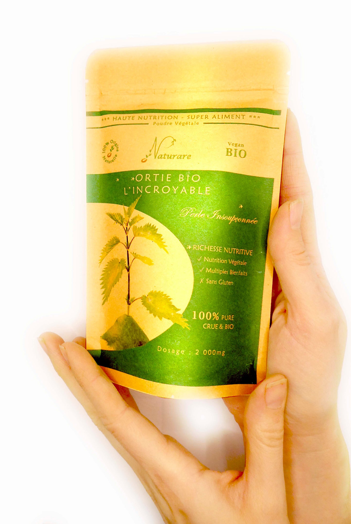 DROP - L'INCROYABLE ORTIE BIO 2000mg - Complément Alimentaire-2
