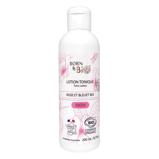 Rose and Cornflower Tonic Lotion - Certified organic
