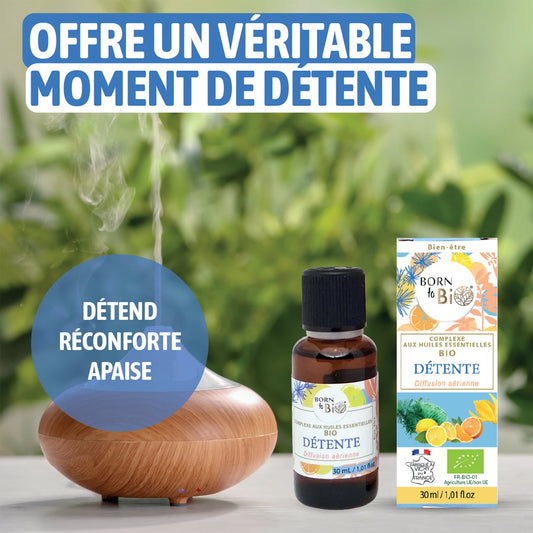 Détente - Complexe aux huiles essentielles Certifiées Bio