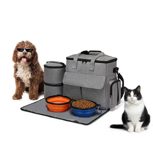 Multi-Function Pet Organizer Backpack for Travel (6 Set)
