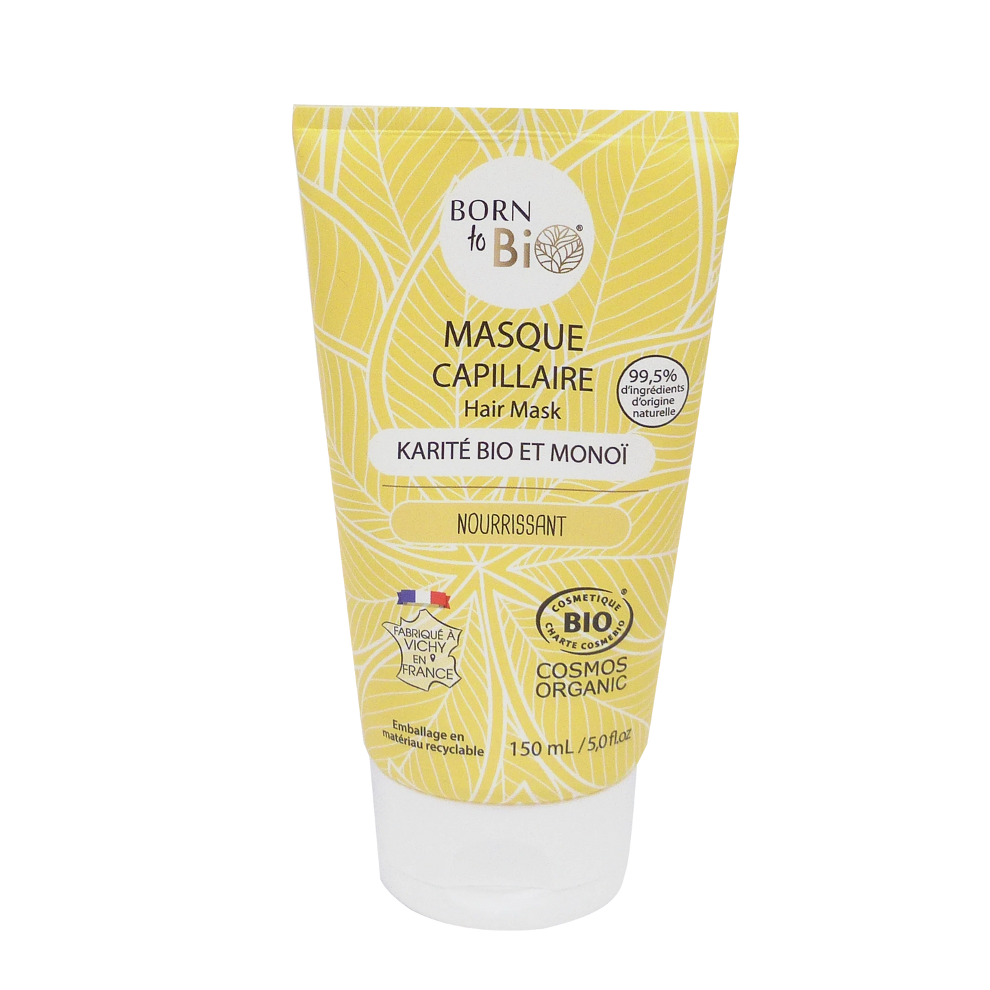 Masque Capillaire karité et monoï - Certifié Bio