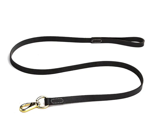 Cowhide Dog Leash for Medium to Large Breeds