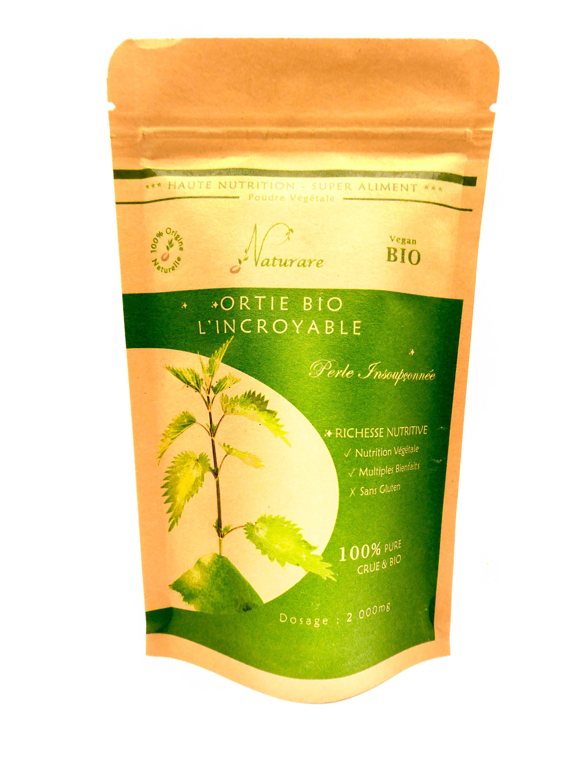 DROP - L'INCROYABLE ORTIE BIO 2000mg - Complément Alimentaire-0